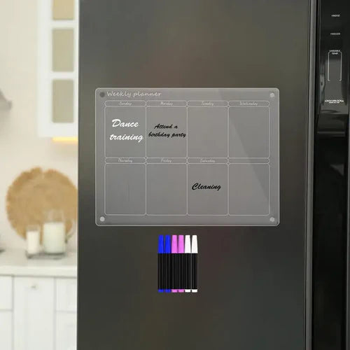 Quadro de Planejamento em Acrílico