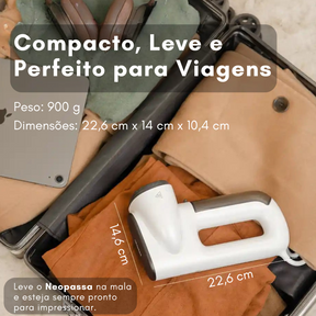 O Ferro a Vapor Portátil que Desamassa Sem Tábua - SteamUp