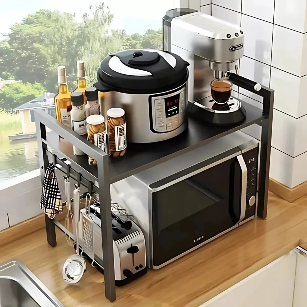 Organizador de Cozinha - Suporte de Microondas
