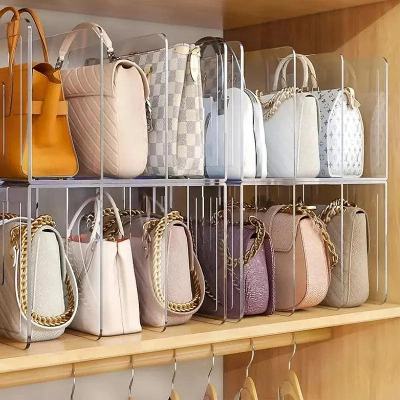 Organizador de Bolsas e Acessórios Acrílico
