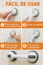 Barra de Apoio Portátil para Banheiro ventosa - SucSafe
