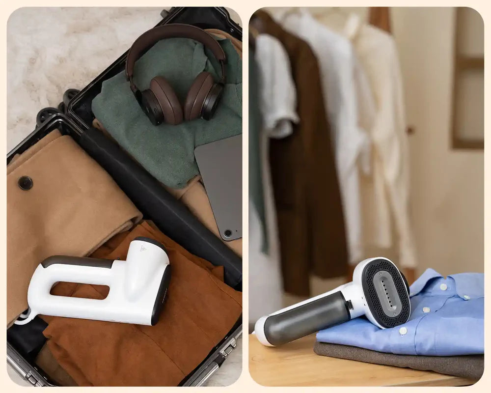 O Ferro a Vapor Portátil