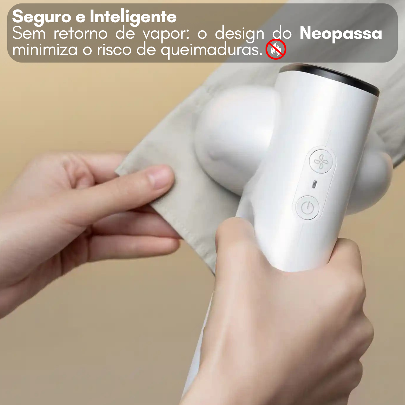 O Ferro a Vapor Portátil