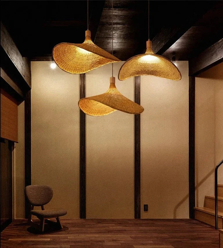 Luminárias Artesanal de Bambu - BambuLuz