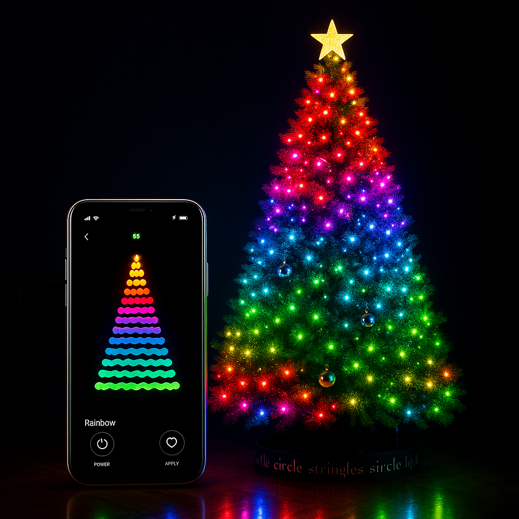 Árvore de Natal - Cristal