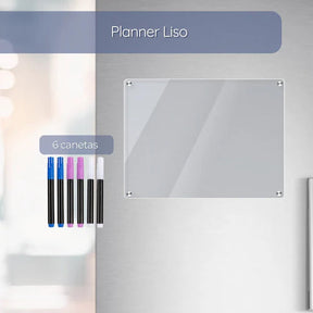 Quadro de Planejamento em Acrílico