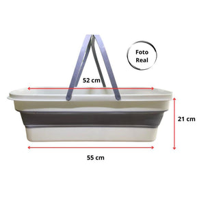 Balde Dobrável de Limpeza 26 L - FlexBalde